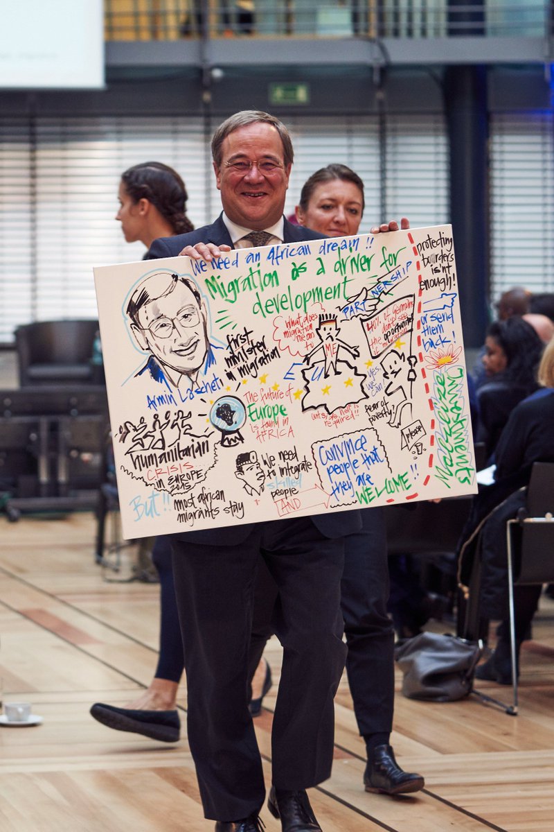 landnrw's tweet photo. „Africa has a great future and it is in our own interest that African countries grow and prosper. When #Africa does well, we all do!“ Minister President of North Rhine-Westphalia @ArminLaschet at GP Conference „Jobs or Migration? An African Perspective“. #gpi_migration https://t.co/nmoM8ZQCo0