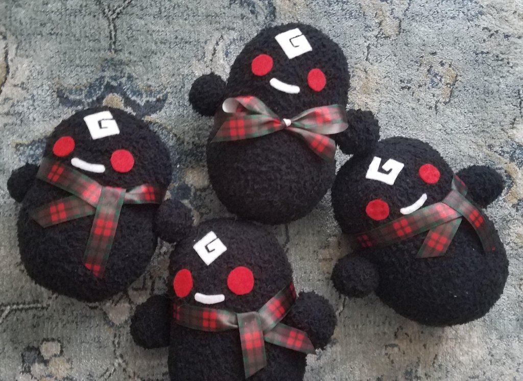 black spirit plush