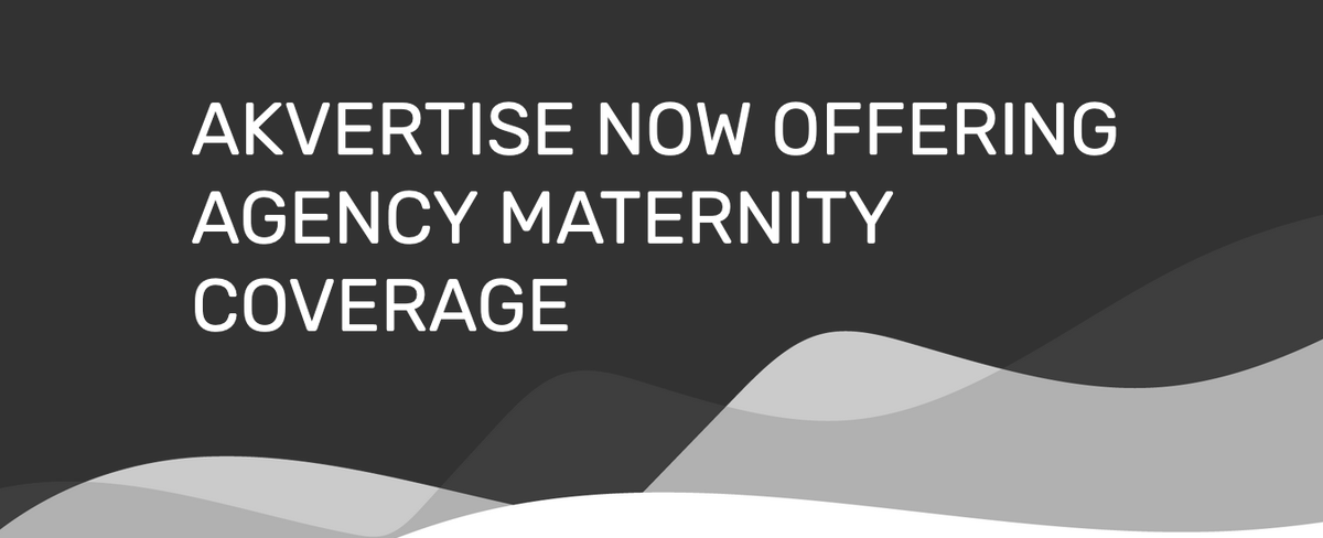 AkvileDeFazio's tweet photo. Today, I am thrilled to announce our new @AKvertise service offering that launches today: maternity and paternity coverage for freelancers and small ad agency owners.
Learn more about it >> https://t.co/rTKupvvRss https://t.co/G9zjKZBShN
