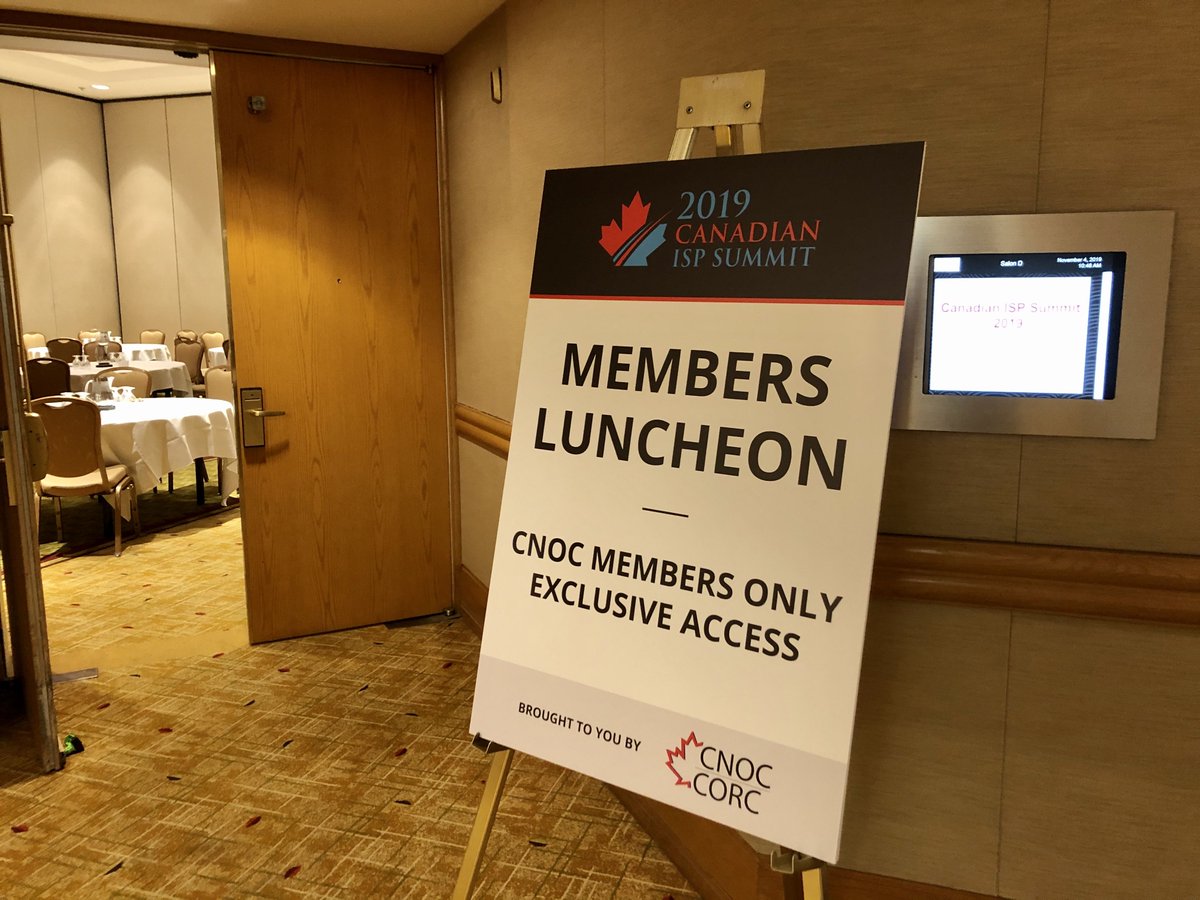 ISPSummit's tweet image. Countdown to the CNOC exclusive MEMBERS ONLY luncheon featuring special guest speaker, Greg Lang at 11:30AM #ispsummit @cnoconline  #greglang