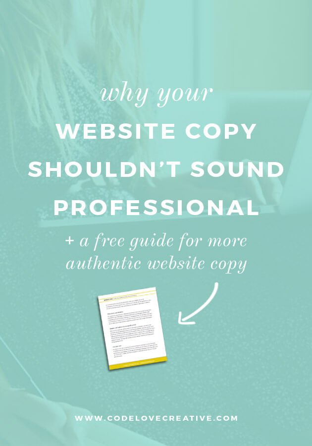codelovecreate's tweet image. Website copywriting is difficult enough. Don't make it more difficult by trying to sound like someone you're not! Get this FREE guide to more authentic website copy and get your voice in line with your brand personality! bit.ly/2ND0A5z
