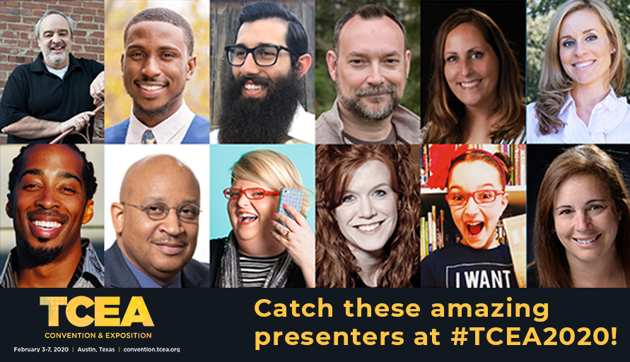 TCEA's tweet photo. Who are you excited to hear at #TCEA2020? https://t.co/YRRbk12cz2  
#edutwitter #education #teachchat #txedu https://t.co/lzPYYJkUuC