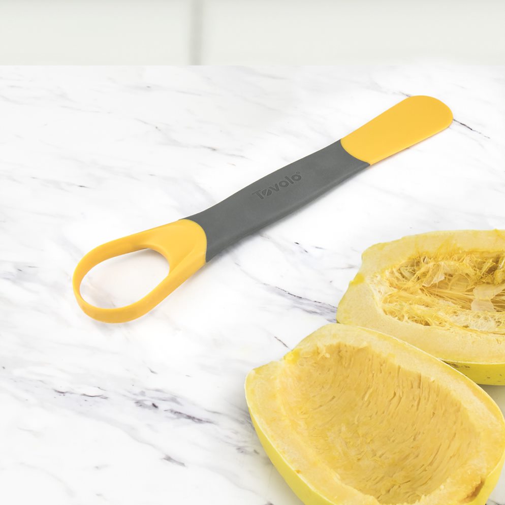 A new gadget has arrived! Make fall food prep easy with our scoop and scrape Squash Tool! 🍂🌻