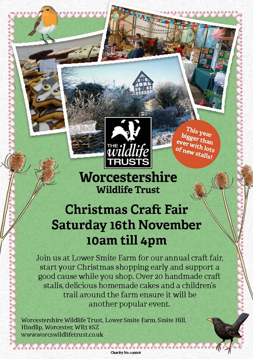 Natty_Designs's tweet photo. I cannot wait for this event on Nov 16th. Worcestershire Wildlife Trust pick a diverse range of local sellers from the county to feature at their fair and it always has such a lovely festive atmosphere. Come along for a great day out! #WorcestershireHour #Worcester https://t.co/pcr8ptZMrL