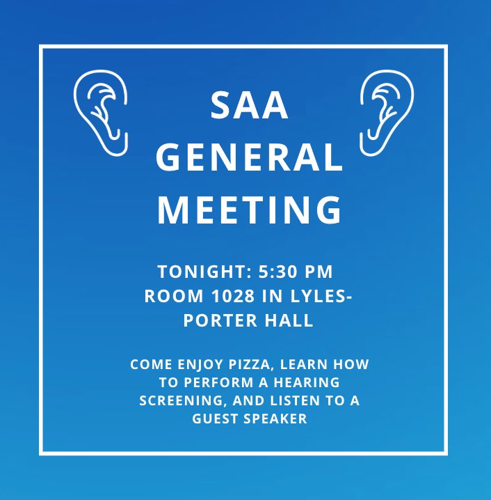 Reminder about tonight’s meeting! Hope to see you all there 🍕
