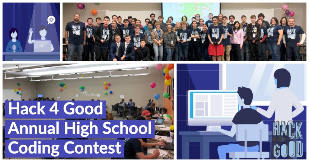 matasgf's tweet photo. Hack 4 Good Springfield hosts third annual High School Programming Competition, recognizes top three teams. Computer science students attend local competition designed to help them prepare for future collegiate coding competitions. https://t.co/BUvRsNEcy4 https://t.co/hHHr3md00a