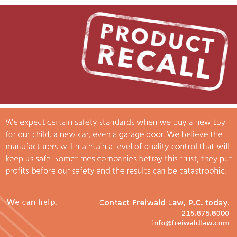 #Consumersafety #Defectiveproducts #ProductRecalls #Attorneys #Lawyers #Law #thelawmatters buff.ly/2WHgbFn