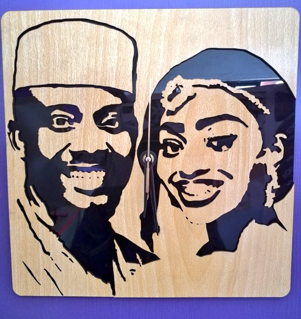 You can have this Custom wall clocks on your wall in 24hours!
-
It can also be made without a clock engine, the choice is yours.
-
To Order, Send us the DM or Call/WhatsApp: 07039209842
-
#clock #clockhouse #wallclock #silhouette #giftideas #weddinggift #wizkid #MondayMotivation