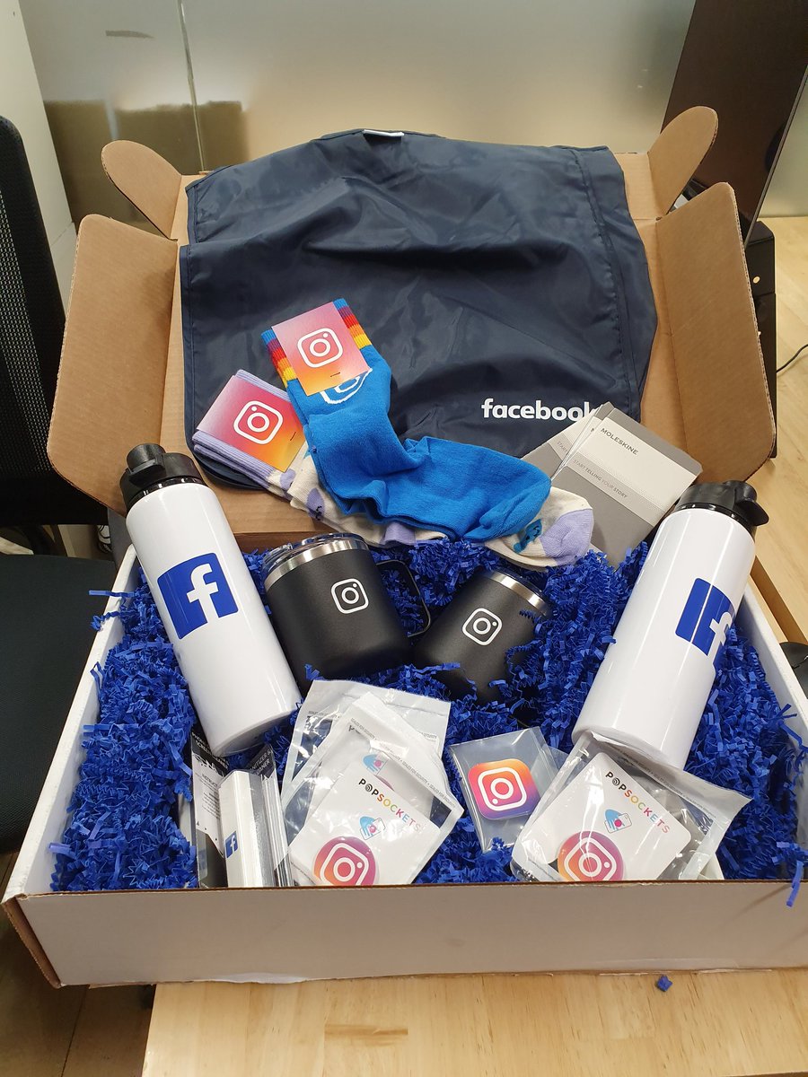 SaidDigital's tweet photo. Thanks @facebook and @instagram for our big bag of swag! Proud to be partners with you guys! 🤜🤛

#FacebookMarketingPartners #Facebook #instagram https://t.co/C9Tg5fp9JN