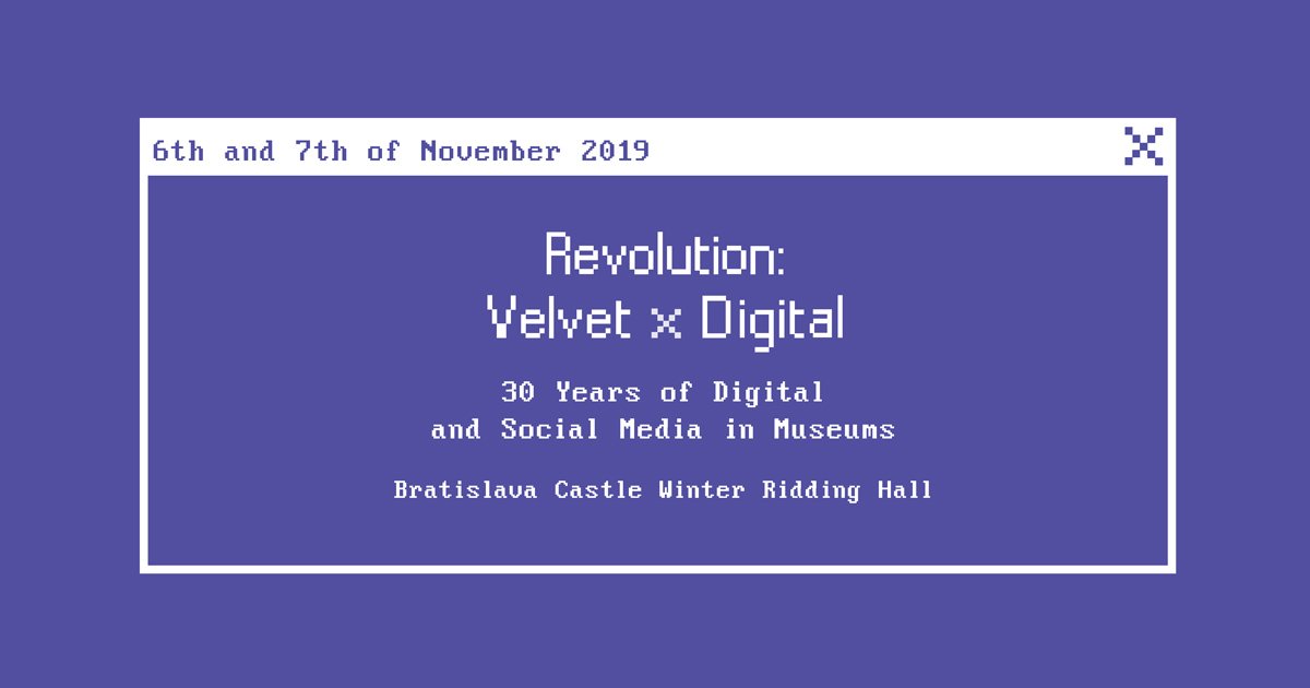 IcomOfficiel's tweet photo. #SaveTheDate: Do museums reflect the new possibilities of digital technologies and online communities? 👩💻
On November 6-7 don't miss the conference "Revolution: Velvet x Digital" to find out!
🔴 Live Streaming: https://t.co/L6wiP52k9G 
🔵 or follow our live session here! https://t.co/IZ21amQKmB