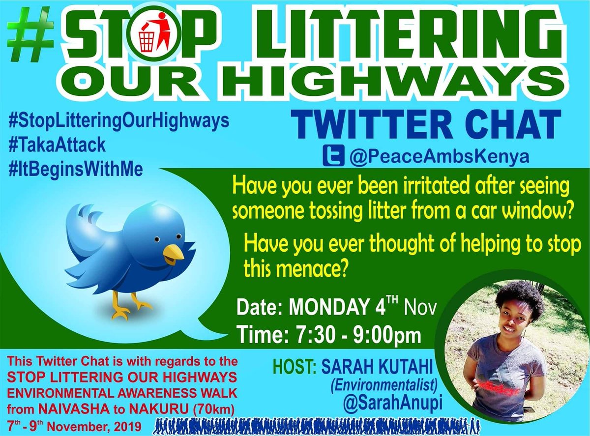 James_Nandi's tweet photo. RT @SarahAnupi: Did you know waste that is not properly managed is a serious health hazard and leads to the spread diseases? #attackTaka @ecotourismkenya @PeaceAmbsKenya @James_Nandi https://t.co/9rB8hSBaKy
