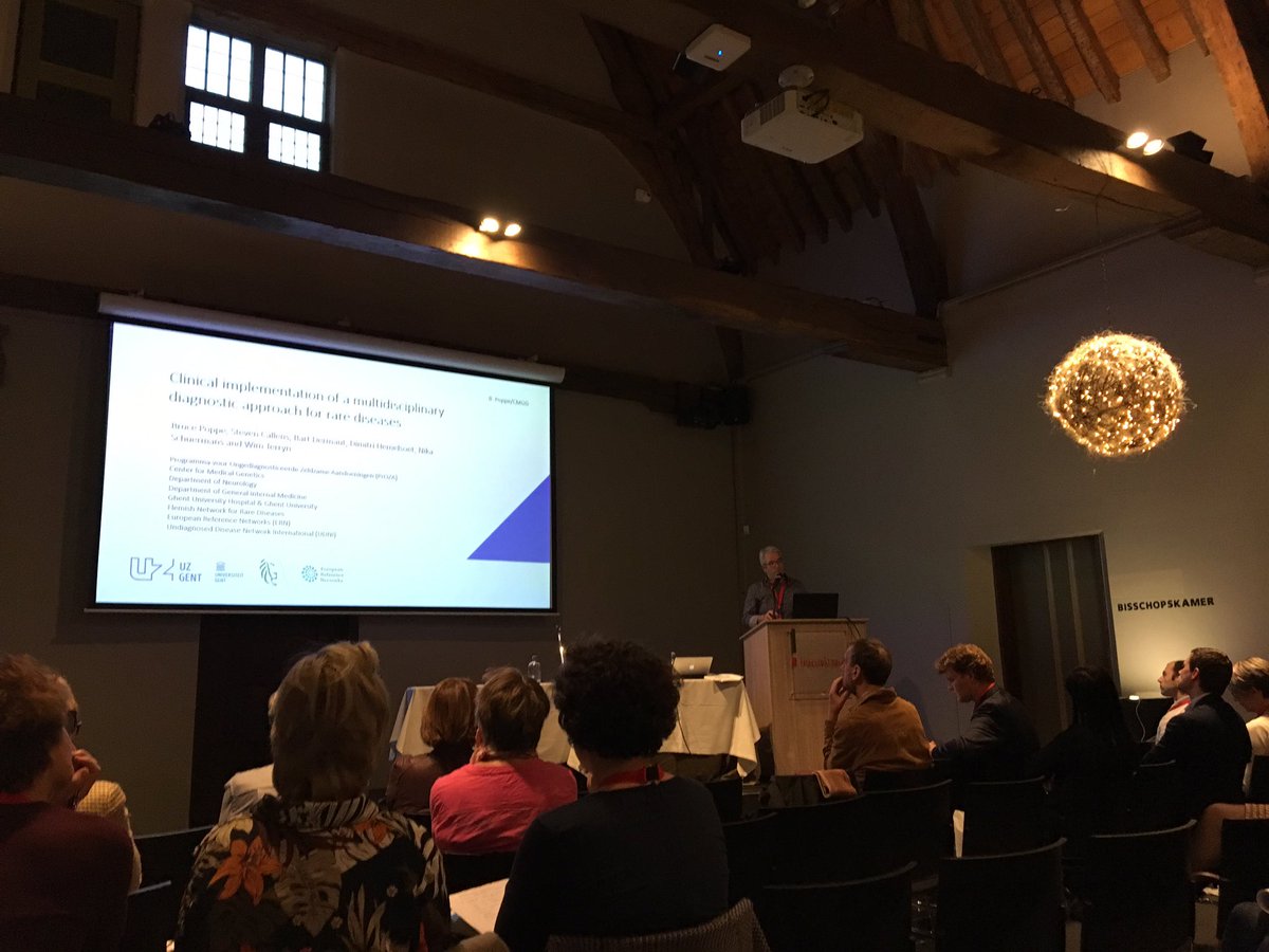 ERDERA_org's tweet photo. #ibrd19 ✅ @BrucePoppe @uzgent ➡️ #clinical #implementation of a #multidisciplinary #diagnostic #approach 👍 #exome #diagnosis #patient #raredisease #scicomm #science #genetics #research #diagnosticodyssey @ITN_PROFILE @irdirc
FYI @Chris_Evelo @bigcat_UM u might be interested https://t.co/CNmqqnU6YW
