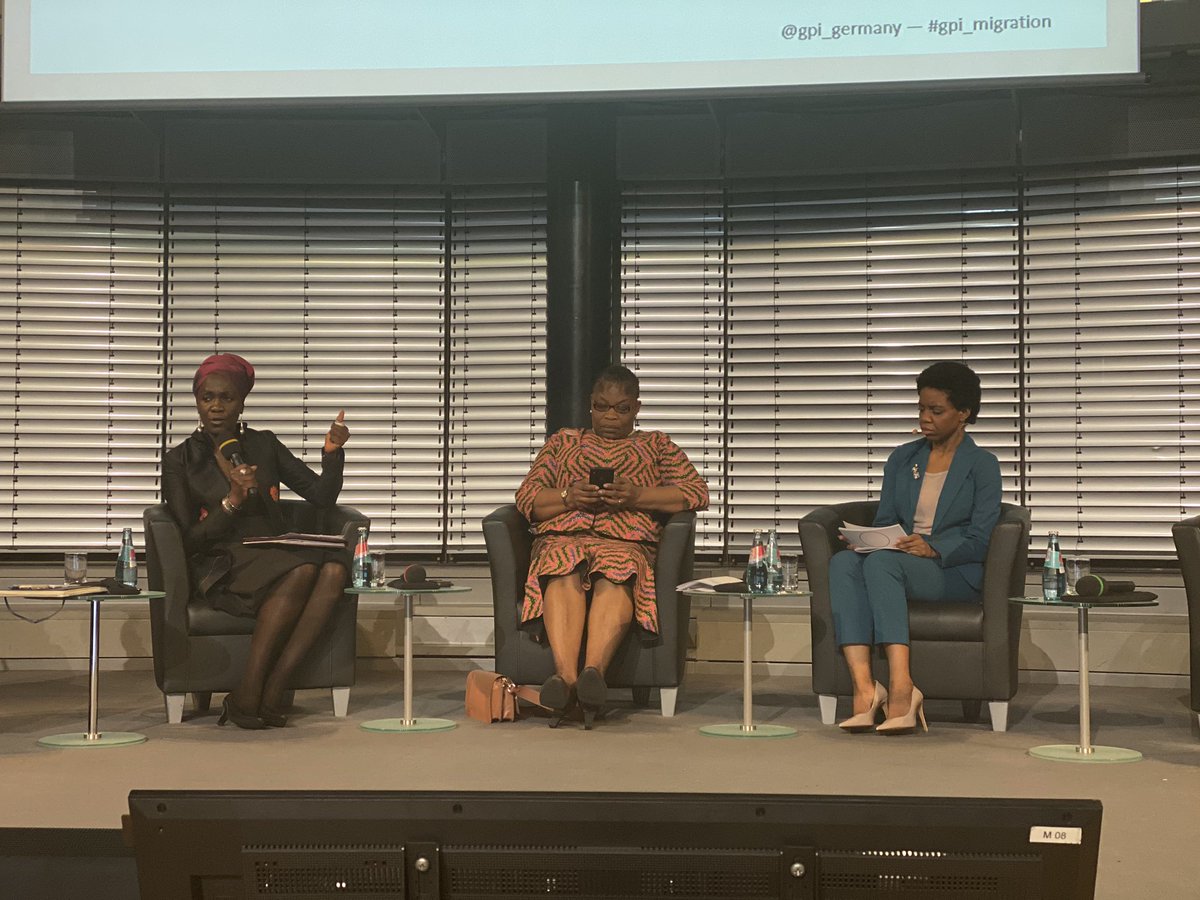 RosebellK's tweet photo. The EU policy gap that exist is not by mistake in terms of legal framework for mobility of skills and knowledge from our part of the world. It is a deliberate.” - @obyezeks shaking tables. #gpi_migration https://t.co/m51ZozPXa4
