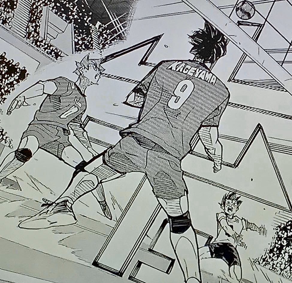 nishinoyacult's tweet image. hinata, kageyama, and nishinoya in national team