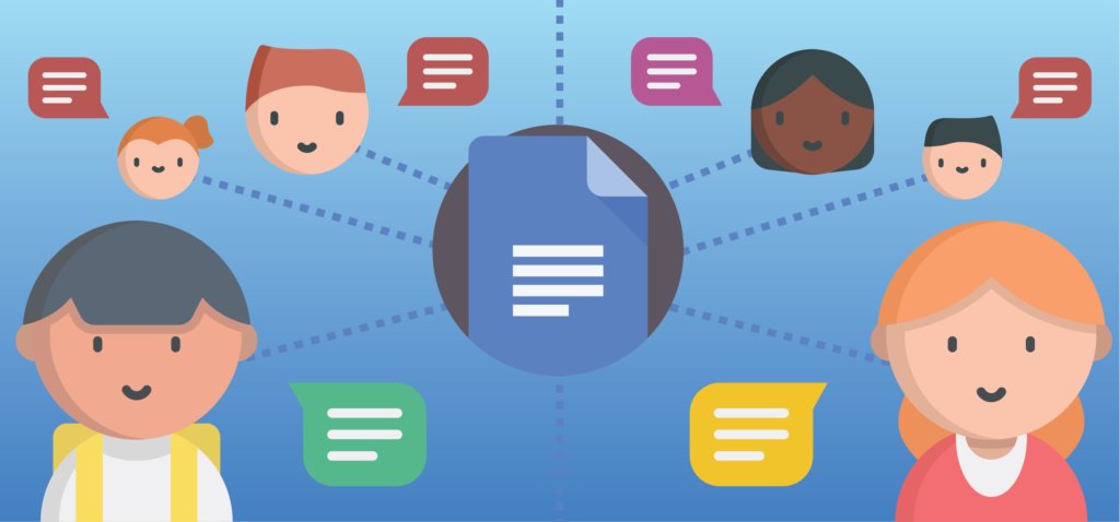 hapara_team's tweet image. Are your students chatting in Google Docs? See how it is an opportunity to teach digital citizenship #digitalskills #teachermodeling #digcit #GoogleDocs bit.ly/2qcIqji