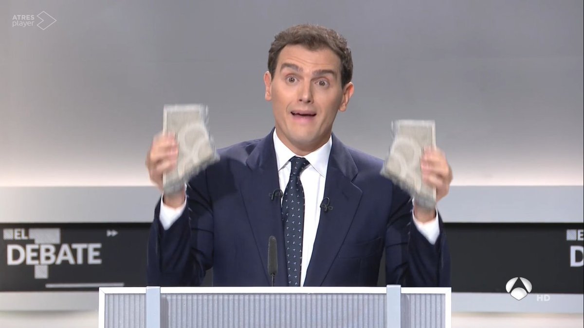 Berenjeno_'s tweet photo. Comienza Rivera dando paso al segundo bloque #DebateElectoral https://t.co/evxXxIEtsi