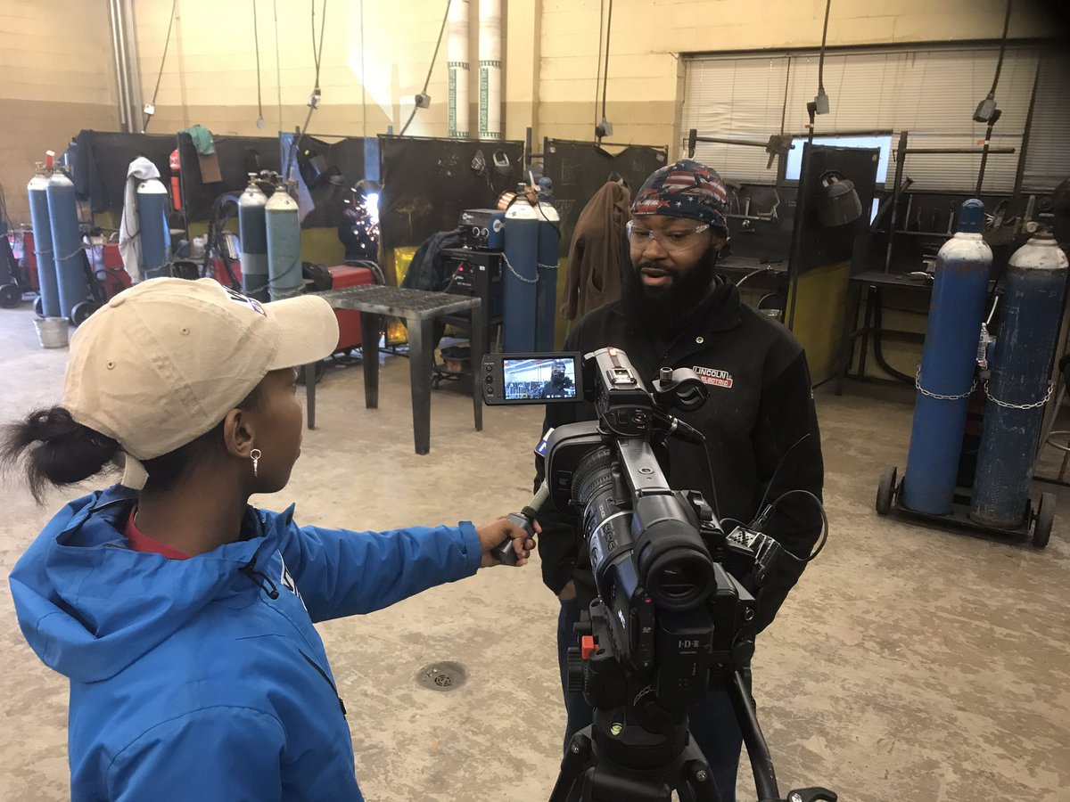 NortheastMSCC's tweet photo. Be sure to check out @KThompsonTV’s segment on our welding program on @wtva9news Skilled to Work series on their family of stations tonight. #GrowNortheast #MovingForward https://t.co/inmG7NMZGy