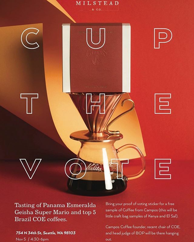 Break out those cupping spoons, Seattle, there’s a very special event happening tomorrow night at Milstead &amp; Co. that you’re not gonna want to miss! Campos’ legend Will Young is bringing the very special roast of Panama Esmeralda Geisha Super Mario (whic…