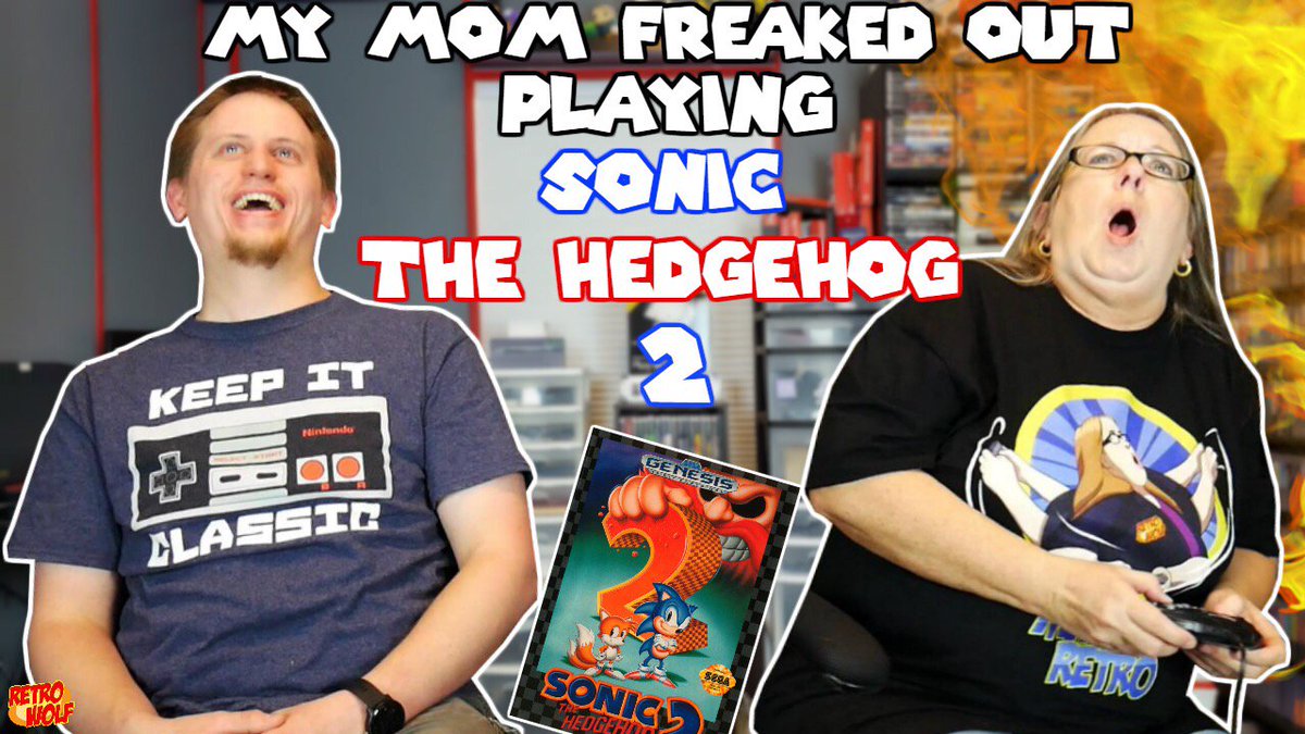 Mama Retro Monday! Let me present to you all the Season 3 Premiere! She is playing a #segagenesis in Season 3 and Sonic 2 in Ep. 1! This is one of the best episodes yet so don't miss it!

⬇️⬇️WATCH HERE⬇️⬇️
youtu.be/1htS56wuZ3M

#sega #SonicTheHedgehog