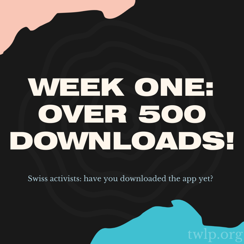 twlp_org's tweet photo. We're off to a good start, but we want everyone to benefit from the tools the #TWLP #app has to offer. Share &amp; help us make sure the whole of #Switzerland knows about the launch!

#Vegan #Vegans #VeganHour #Peace #Activist #Activism #Activists #Swiss #SwissActivism #AnimalRights https://t.co/UZCwLhHWrq