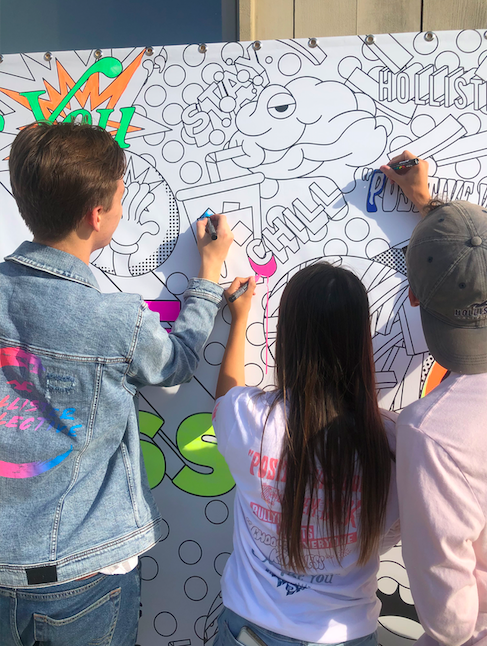 We want to empower teens by giving them the tools to take action against bullying, that is why we have teamed up with <a href="/HollisterCo/">hollisterco</a> and <a href="/dosomething/">DoSomething</a> to help #CancelBullying at schools across the country. Head to dosomething.org/high5 for more info.