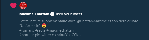 ConcoursWattpad's tweet photo. Merci 😍😍 https://t.co/l6h8VNT1R2