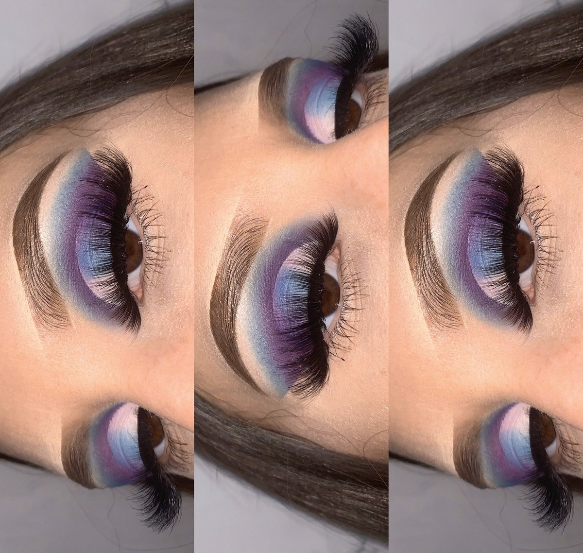 TillerBeauty's tweet photo. Berry blast 🍇💥

Products used: 
@4evermagiccosme Magic dazzle brown eyebrow gel 
@ABHcosmetics Clear brow gel 
@KMNPRODUCTS Makeup &amp; Chill palette 
@KMNPRODUCTS Lashes “Boss Babe”
@milanicosmetics Conceal + Perfect concealer
@KMNPRODUCTS Lippie “Doll up” https://t.co/l7s543ywcc