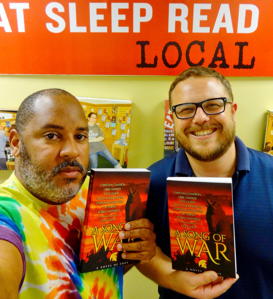 Russo's Books (@russosbooks) on Twitter photo 3 years ago today! 'A Song of War' by these wonderful people! <a href="/valvearshecter/">Vicky Alvear Shecter</a> <a href="/Phokion1/">Miles is leaving X for greener pastures</a> @LibHawker <a href="/StephMThornton/">Stephanie Thornton</a> @SJATurney <a href="/GlynIliffe/">JoséDelbo.eth</a> #bookbuddies <a href="/OverwhelmedGeek/">Vard Terry</a> <a href="/rubiconreader/">Jason Frost</a> #readsomething 📸 <a href="/rootbeerphoto/">JasonFrostPhoto</a> #bookwormwithacamera #jasonshoots #bakersfield #indiebookstore 3 years ago today! 'A Song of War' by these wonderful people! <a href="/valvearshecter/">Vicky Alvear Shecter</a> <a href="/Phokion1/">Miles is leaving X for greener pastures</a> @LibHawker <a href="/StephMThornton/">Stephanie Thornton</a> @SJATurney <a href="/GlynIliffe/">JoséDelbo.eth</a> #bookbuddies <a href="/OverwhelmedGeek/">Vard Terry</a> <a href="/rubiconreader/">Jason Frost</a> #readsomething 📸 <a href="/rootbeerphoto/">JasonFrostPhoto</a> #bookwormwithacamera #jasonshoots #bakersfield #indiebookstore