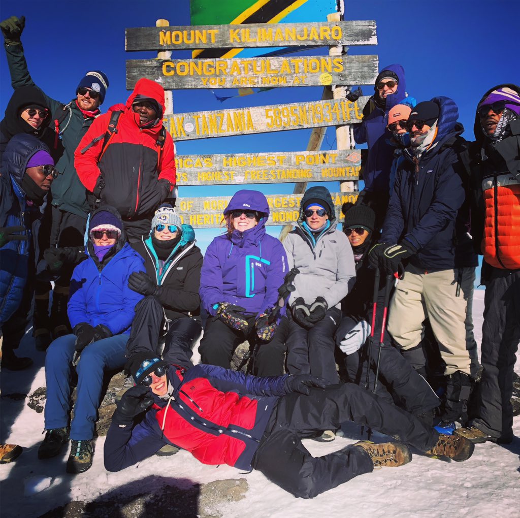 We made it! Massive thank you for all your love and support - especially if you sponsored us. Summit was the hardest night of my life, but we did it! If you haven’t sponsored us, but still want to you can do it here - justgiving.com/fundraising/ka…