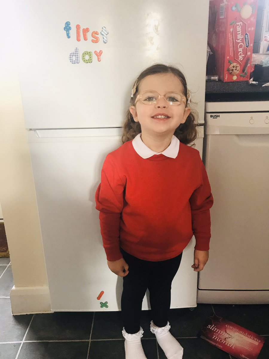 And just like that, she’s at nursery ❤️