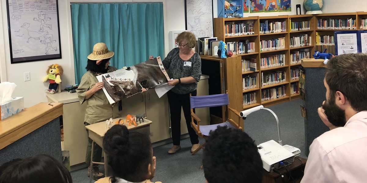 RodriguezElem's tweet photo. Thank you @bookspringatx for the books and entertainment! Our students enjoyed the “safari”!! @AustinISD @wkrrreaders https://t.co/VTTFxhZrsl