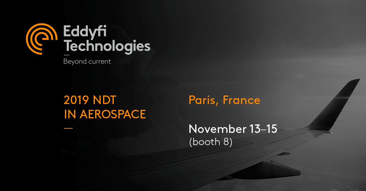 eddyfi's tweet photo. We will be in Paris-Saclay next week for the International Symposium on NDT in Aerospace! Meet us at booth 8 and discover our solutions in the aerospace field.
#EddyfiTechnologies #Eddyfi #M2M #Aerospace #END #COFREND https://t.co/eBETPIekV2