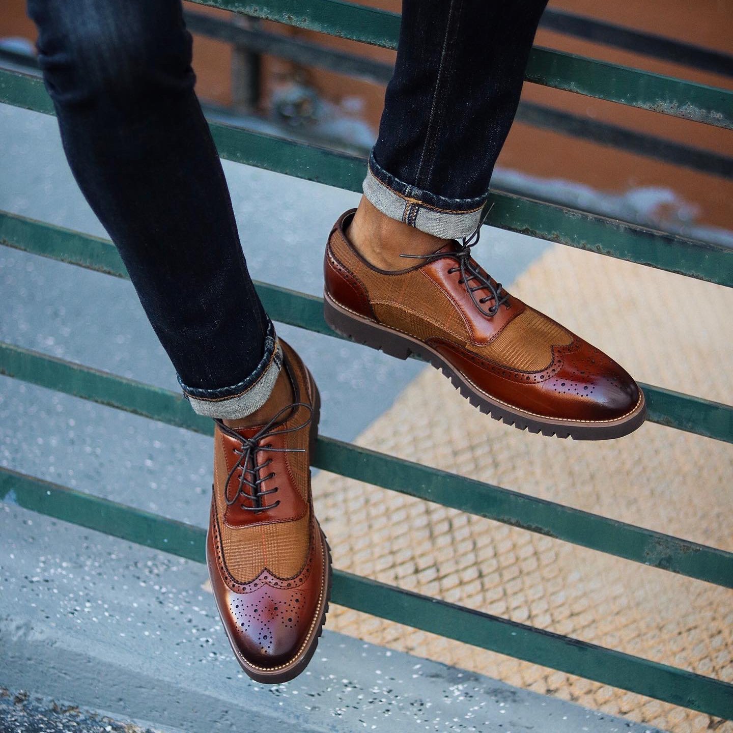 stacy adams baxley wingtip oxford
