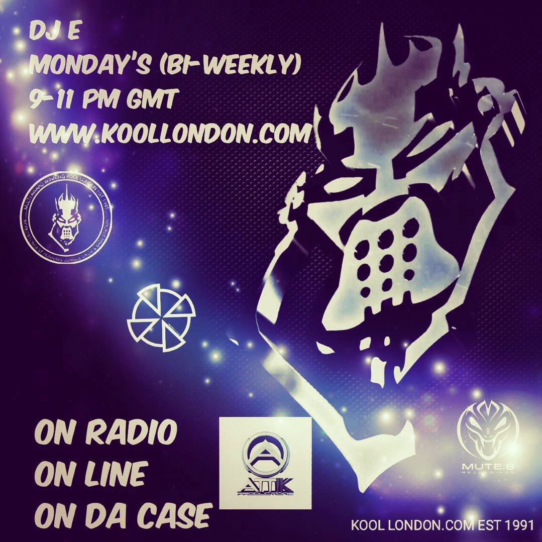 Brand new time for me tonight on the mighty @koollondon 9-11pm gmt now and every two weeks!!! Spread the word #Darkside #dnb