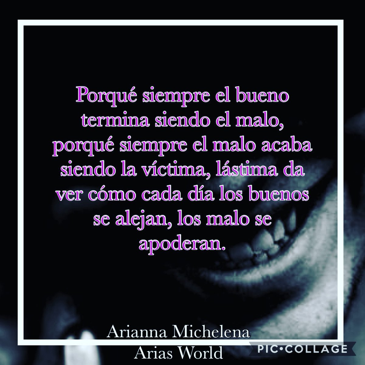 WorldArias's tweet photo. Porqué siempre el bueno termina siendo el malo, porqué siempre el malo acaba siendo la víctima, lástima da ver cómo cada día los buenos se alejan, los malo se apoderan. #escritos #escritosdiarios #elbuenotriunfa #notedetengas https://t.co/F87wZYOVWN