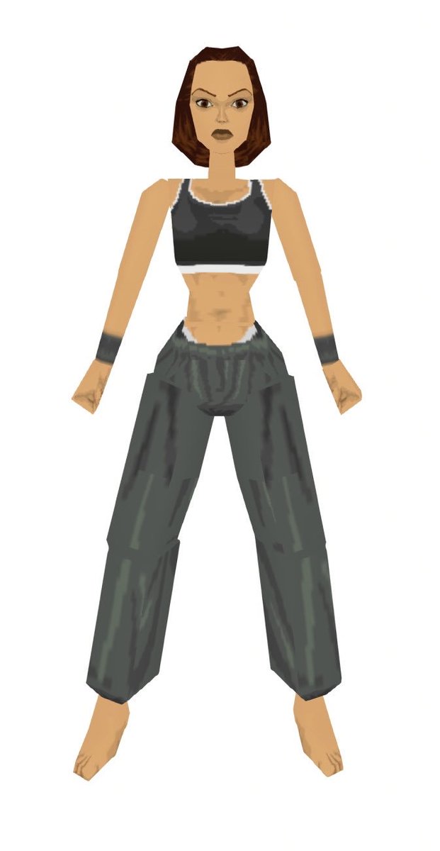 TheRaiderOrg's tweet photo. Take a look at the “Croft Fitness” outfit released for Shadow of the #TombRaider: Definitive Edition, which is based on the original Tomb Raider’s Croft Manor outfit. What do you think?  Does it match your expectations? https://t.co/zTaiYG3gya https://t.co/zYbfgFM9Rt