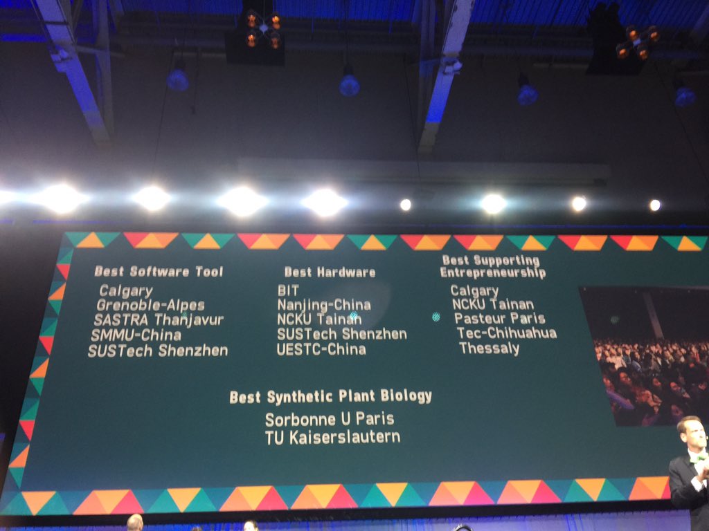 iGEM's tweet photo. undergrad nominees are #iGEM2019 #GiantJamboree https://t.co/MxZxzo3GGP