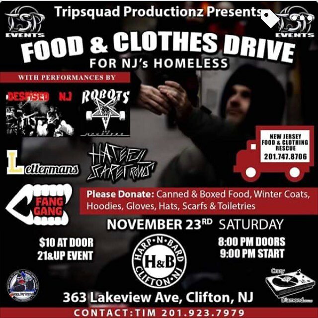 Mark your calendar!! November 23rd!! Harp N Bard Clifton NJ ift.tt/34v5F6K