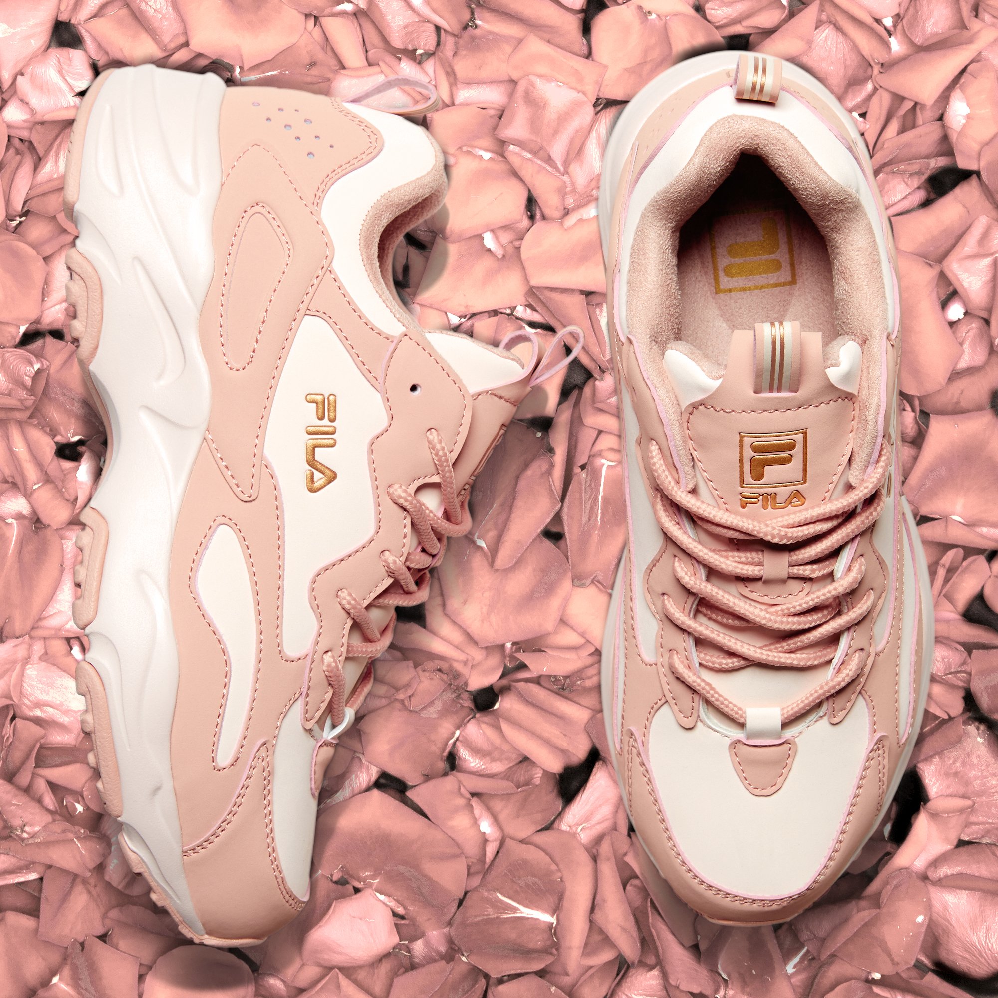 Fila ray cheap tracer rose