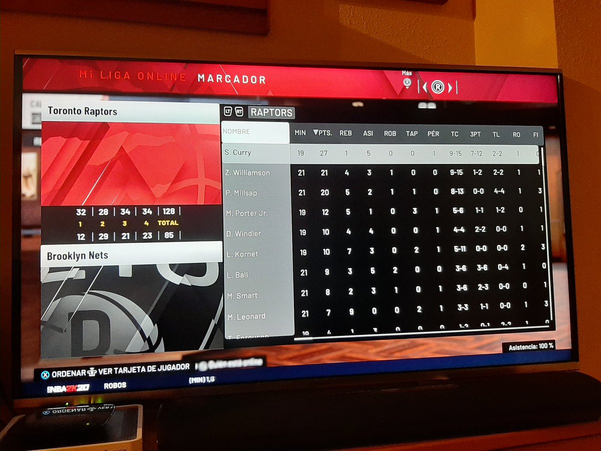 cpn_gm's tweet photo. Partido vs @GmMalditosnets 
Partidazo de Seth Curry desde el banquillo con 7 triples y 27 puntos, además, Paul Millsap demostró que a pesar de su edad aún está para unos buenos trotes.
@LigaPhoenix2k 
#NBA2K https://t.co/j9v9JeV24E
