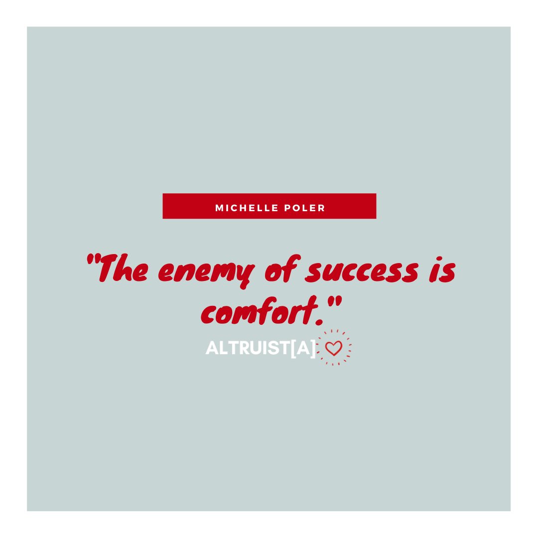altruist_a_'s tweet photo. Get out of your comfort zone.
Sal de tu área de comfort.

Words by @michellepoler @HelloFears 
_____________________________
#altruist_a #philanthropist #bethechange✨  #Quotes #Frases https://t.co/10njwpOYw3