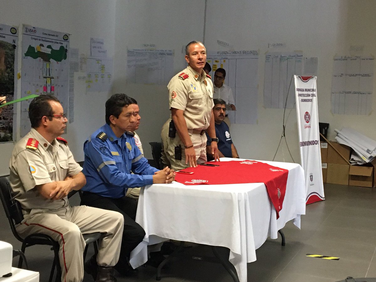 JDBConvInt64's tweet image. #PREConvención

Para la clausura del Curso de Sistema de Comando de Incidentes Internedio #CISCI, nos acompañan los directivos de PCYBomberos del AMG y representantes de la Asociación Mexicana de Jefes de Bomberos. 1/3