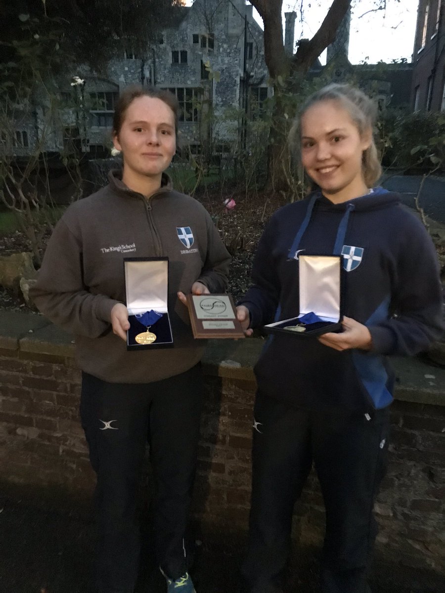 KSCBC's tweet photo. The winning Junior Girls Club pair from @pairshead with their medals #winnerswinners #leadingladies https://t.co/JRpkvcr6Zm