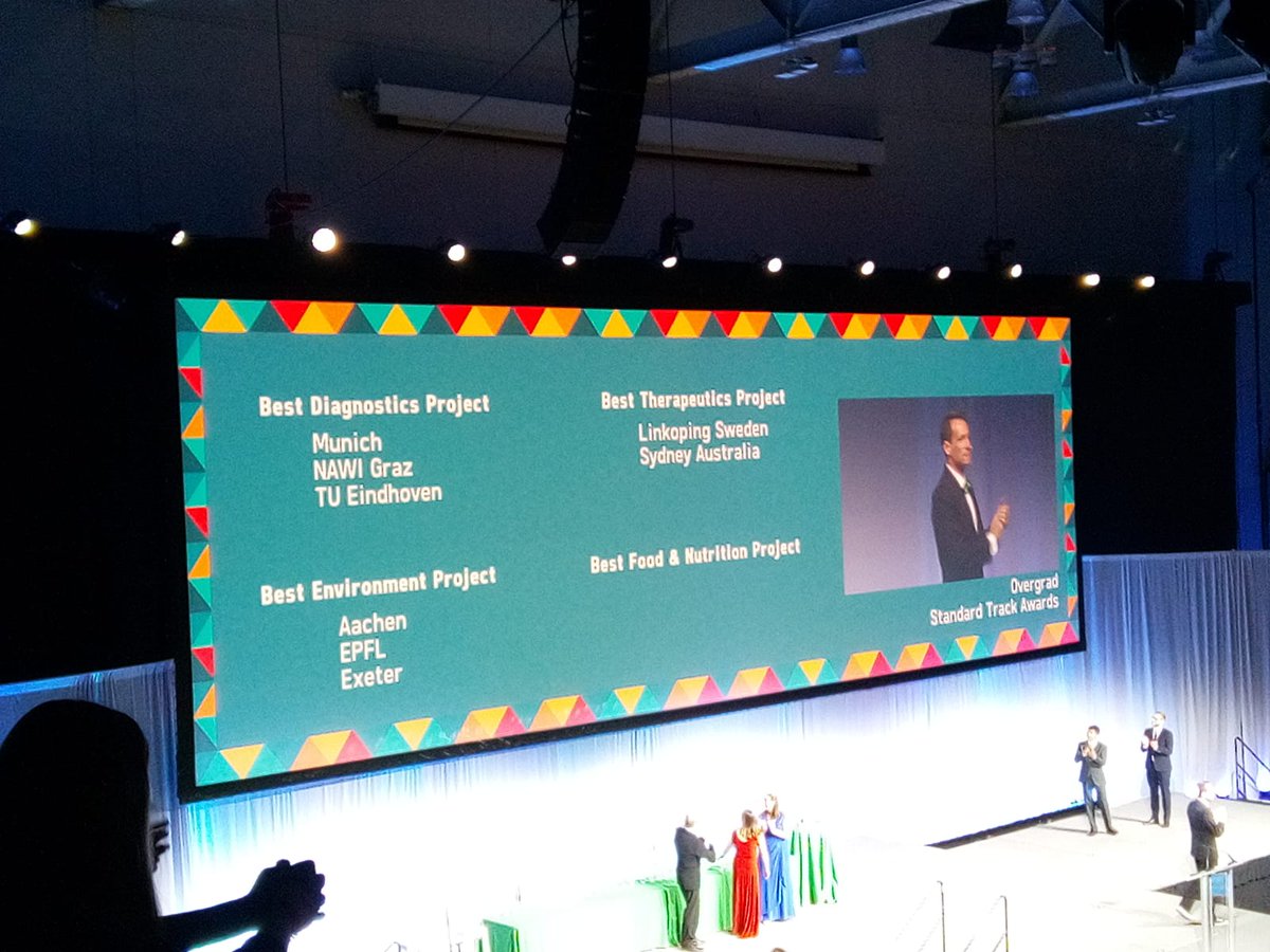 We are nominated for the best overgraduate environment project 😍 I'm so proud of my team members! You are the best! 
#giantjamboree #iGEM2019