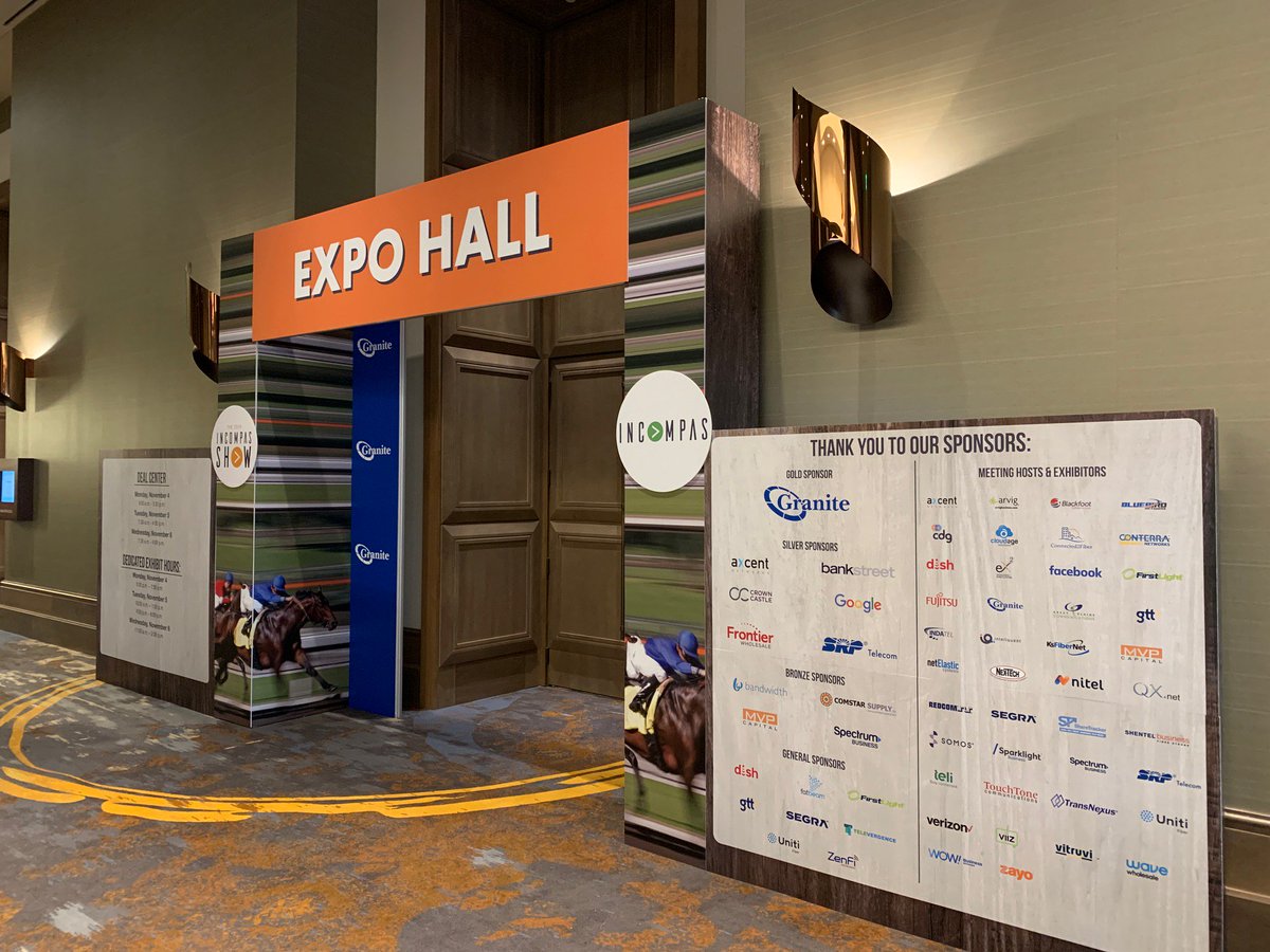 INCOMPAS's tweet image. #INCOMPAS19 opening night reception is about to kick off in the Expo Hall, Commonwealth Ballromm @OmniLouisville