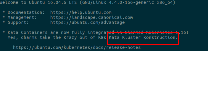 MadolaGC's tweet photo. @ubuntu  what a strange motd today  #doubtfully https://t.co/YkoWMQc8Ss