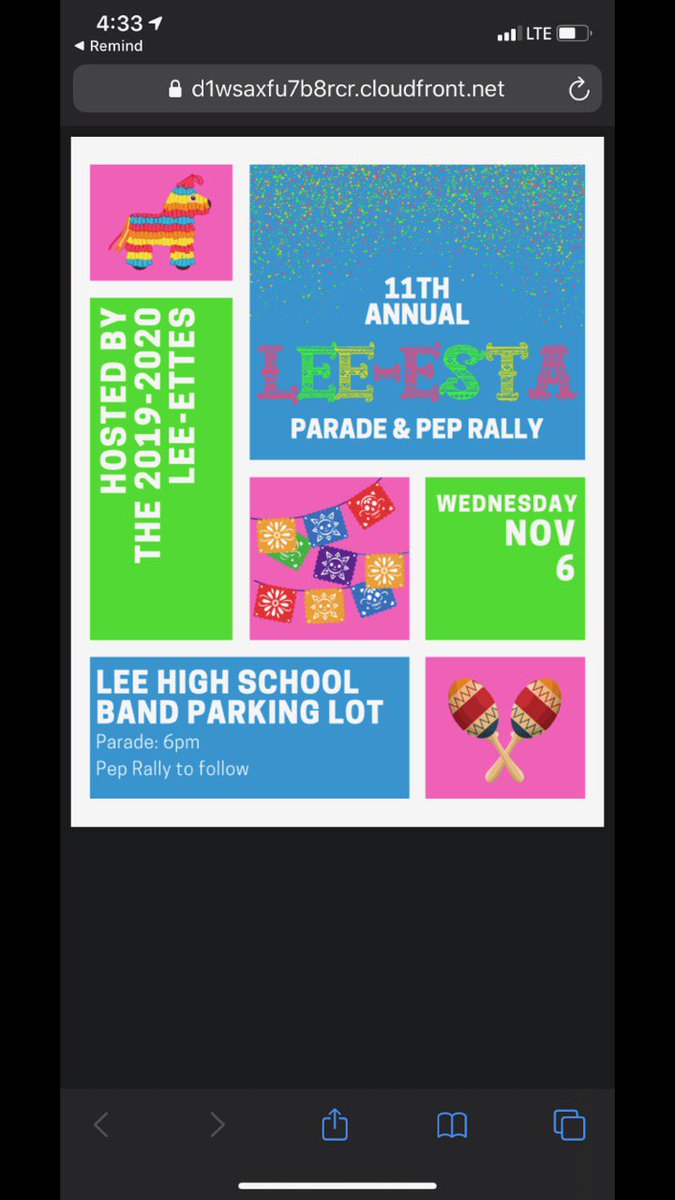 LEE Athletics Booster Club (@leevolsbooster) on Twitter photo ITS THAT TIME OF YEAR... LEE-ESTA!!!!!
This Wednesday at 6:00
Always a fun & exciting event for the whole community.
<a href="/leeneisd/">LEE VOLUNTEERS</a> <a href="/ISA_Globies/">ISA Globies</a> <a href="/neisd_stem/">STEM Academy - NEISD</a> <a href="/NESA_NEISD/">North East School of the Arts</a> ITS THAT TIME OF YEAR... LEE-ESTA!!!!!
This Wednesday at 6:00
Always a fun & exciting event for the whole community.
<a href="/leeneisd/">LEE VOLUNTEERS</a> <a href="/ISA_Globies/">ISA Globies</a> <a href="/neisd_stem/">STEM Academy - NEISD</a> <a href="/NESA_NEISD/">North East School of the Arts</a>
