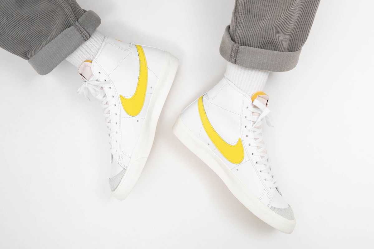 nike blazer optic yellow