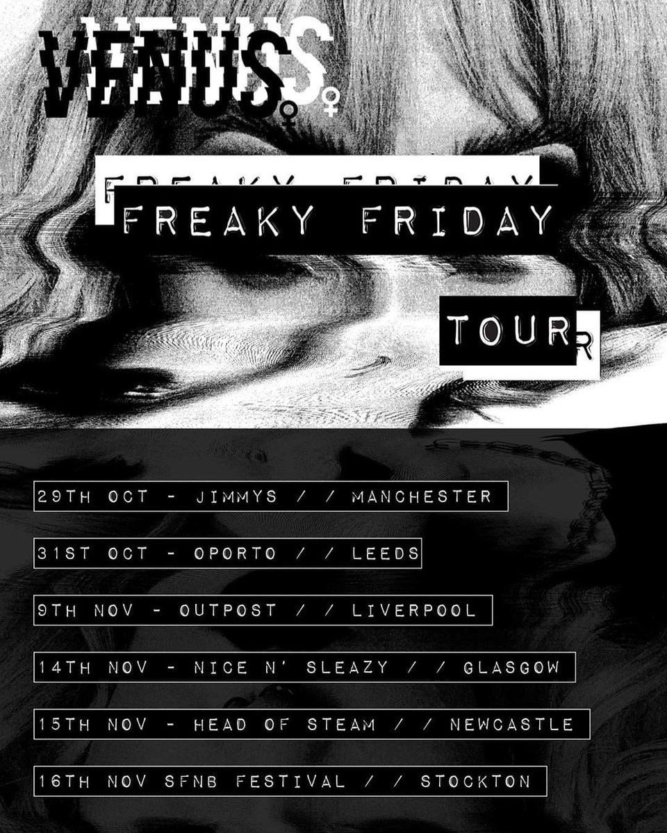 We're back at <a href="/HOS_Newcastle/">Head of Steam Newcastle</a> next week supporting the incredible <a href="/VENUSGRRRLS/">VENUS GRRRLS</a> alongside <a href="/SingAgainSyren/">Sing Again Syren</a>! We hope you're as hype as we are!

Info &amp; Tickets - facebook.com/events/4292992…