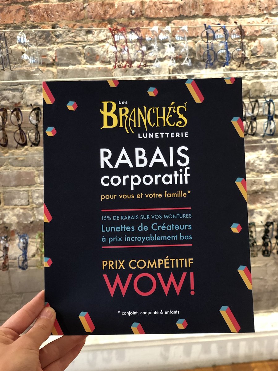 Besoin d'une nouvelle paire de lunettes? 
La lunetterie <a href="/branches_les/">Les Branchés Lunetterie</a> propose 15% de rabais pour tous les membres de la Halte, ainsi que pour leur famille!🤩
Des lunettes de créateur pour des prix compétitifs?
Foncez chez les Branchés, situés sur Mont-Royal!